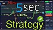 5 sec strategy pocket option | 98% win ratio in OTC / simple binary hack trick
