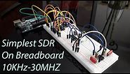 Simple SDR receiver (10kHz-30MHz)