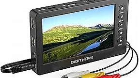 DIGITNOW Video to Digital Converter, VCR VHS to Digital Converter with 5" OLED Screen, Video Recorder Capture Device from DVD, RCA, Hi8, Camcorders, Gaming Systems, Support AV and HDMI