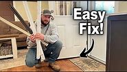 How to Replace Door Sweep | Fix Gap at Bottom of your Door