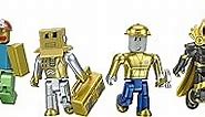 Roblox Action Collection - 15th Anniversary Roblox Icons Gold Collector's Set [Includes Exclusive Virtual Item]
