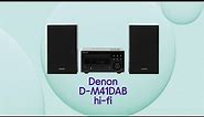 Denon DM-41DAB Wireless Traditional Hi-Fi System - Black - Quick Look