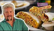 Guy Fieri Tries INSANE Vegan CRUNCHWRAP | Diners, Drive-ins and Dives with Guy Fieri | Food Network