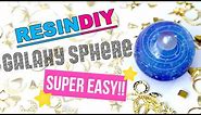 Easy Way to Make Resin Galaxy Sphere
