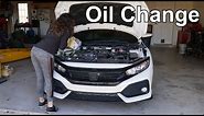 How To Do An Oil Change (COMPLETE Guide) | 10th Gen Honda Civic