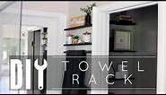 DIY Towel Rack