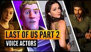 The Last of Us Part 2 | The Voice Actors Behind The Characters