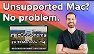 How to Install macOS Sonoma on Unsupported Macs (Quick and Easy)