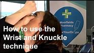 Wrist and Knuckle technique