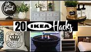 Absolute TOP 20 Best DIY IKEA HACKS That'll Blow Your Mind!