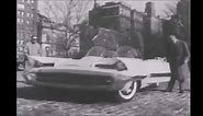 1955 Lincoln Futura aka Batmobile driving in NYC
