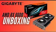 Gigabyte Radeon™ RX 6600 EAGLE 8G Unboxing and Hands On