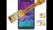 Samsung Galaxy Note 4 - Dual SIM Adapter Android for Samsung Galaxy Note 4 SM-N910F - SIMore