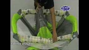 Playpen, baby play-yard -how to fold and unfold.