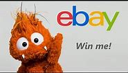eBay Orange Monster Puppet