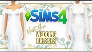 ✨ BEST CC WEDDING DRESSES! + Links | CAS | The Sims 4