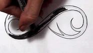 Drawing a Cool Infinity Symbol Tattoo Design - Quick Sketch