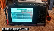 Tutorial Shutter Count Panasonic Lumix GX85 GX80 GX9