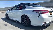 Toyota Camry XSE - MODDED LOWERED 20 INCH WHEELS 2018 2019 2020