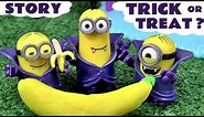 Minions Banana Halloween Trick or Treat Story