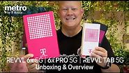 New REVVL Lineup: 6x 5G, 6x PRO 5G & TAB 5G Unboxing | Metro by T-Mobile