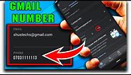 How To Find Your Gmail Phone Number (Quick Android Tutorial)