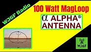 100 Watt Alpha Loop From Alpha Antenna 10-80M HF MagLoop