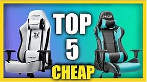 Best Cheap Gaming Chairs 2024 - Top 5 - (Budget Friendly)