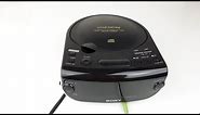 Sony Dream Machine ICF-CD815 Dual Alarm Clock Radio CD AUX Tested Working AM FM Ebay Showcase Sold!