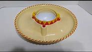 Mexican Hat Musical Chips and Salsa Bowl