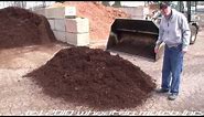 Wheaton Mulch Inc. Dumping Two Yards of Mulch Video Overview