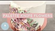 Buttercream Palette Knife Flower Technique for Cakes! | Georgia's Cakes