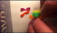 BURR PUZZLE 6 PIECES SOLUTION - PLASTIC COLORS VERSION