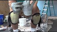 How to wrap ductwork with bubble wrap insulation