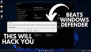 Malware beats Windows Defender: How you get hacked