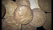 France 20 Centimes - Pre Euro Coins - Owl Mintmark - Republique Francaise - Copper Aluminum