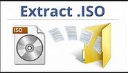 What Is An ISO File And How To Extract It? 1 Min. Software Tutorial - HD