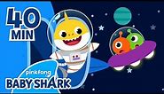 Baby Shark Went to Space! and More | Earth Day with Baby Shark | +Compilation | Baby Shark Official