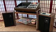 Zenith Wedge Record Player 8-Track Am-FM Stereo