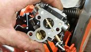 Husqvarna 435 chainsaw carburettor removal