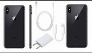 Apple Iphone X 64GB Space Gray Unboxing First Look