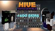 Matching cosmetic skin for MCPE [version 1.0 +426skins]+working on thehive (MIXED PACK)