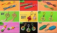 13 Best Super Easy Paracord Lanyard Keychain | How to make a Paracord Key Chain Handmade Tutorial
