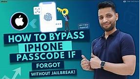 Forgot Your iPhone/iPad Passcode? (2023) How to Bypass iPhone Passcode If Forgot in Minutes