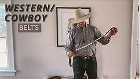 Western/Cowboy Belts