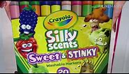 Smell test ~ Stinky Crayola Markers Review ~ BACK TO SCHOOL