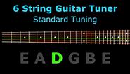6 String Guitar Tuner - Standard Tuning