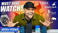 UNBOXING: 6 Best Men Watches Haul Review 2023 | Timex, Sylvi, Fastrack | ONE CHANCE