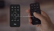 Knowing your TCL Alto 5+ Sound Bar Remote