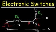 BJT Transistors - Electronics Switches and Inverters